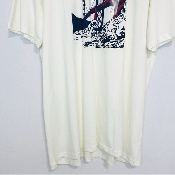 New! Dip San Francisco Golden Bridge Men’s Tall Casual Graphic Tee T-Shirt - Picture 5 of 11